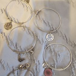 Alex And Ani Bracelets Like New