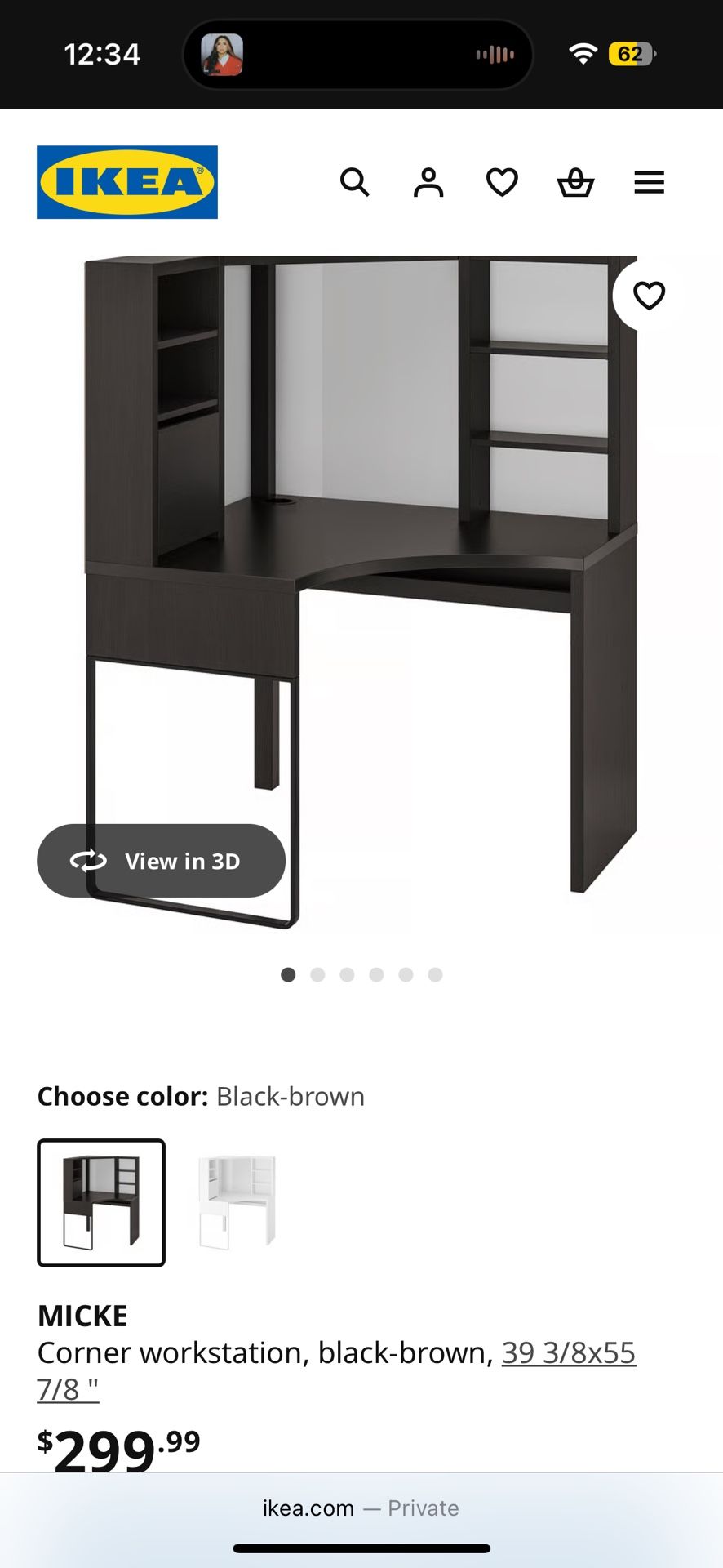 IKEA Corner Desk