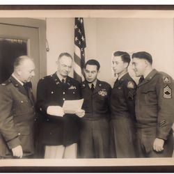 Vintage Military WW2 Official U.S. Army Photo 8 X 10” 