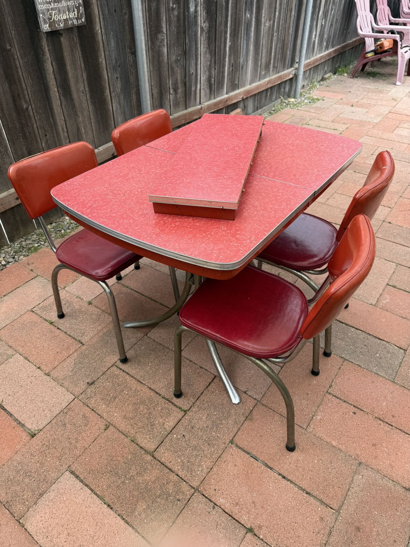 Vintage 1950’s Chrome Dinette Set