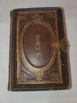 Rare 1850s Miniature Methodist Episcopal Church Hymns Book