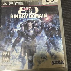 Binary Domain PS3 