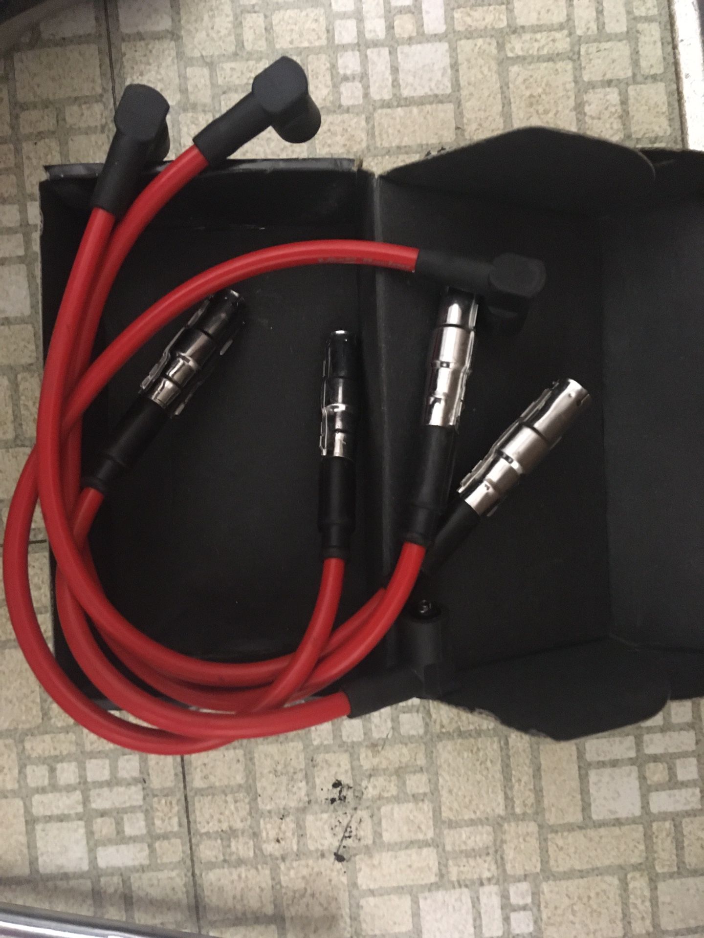 spark plug wires. VW Golf 2003 2.0