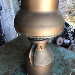 Antique Cream Can Lamp