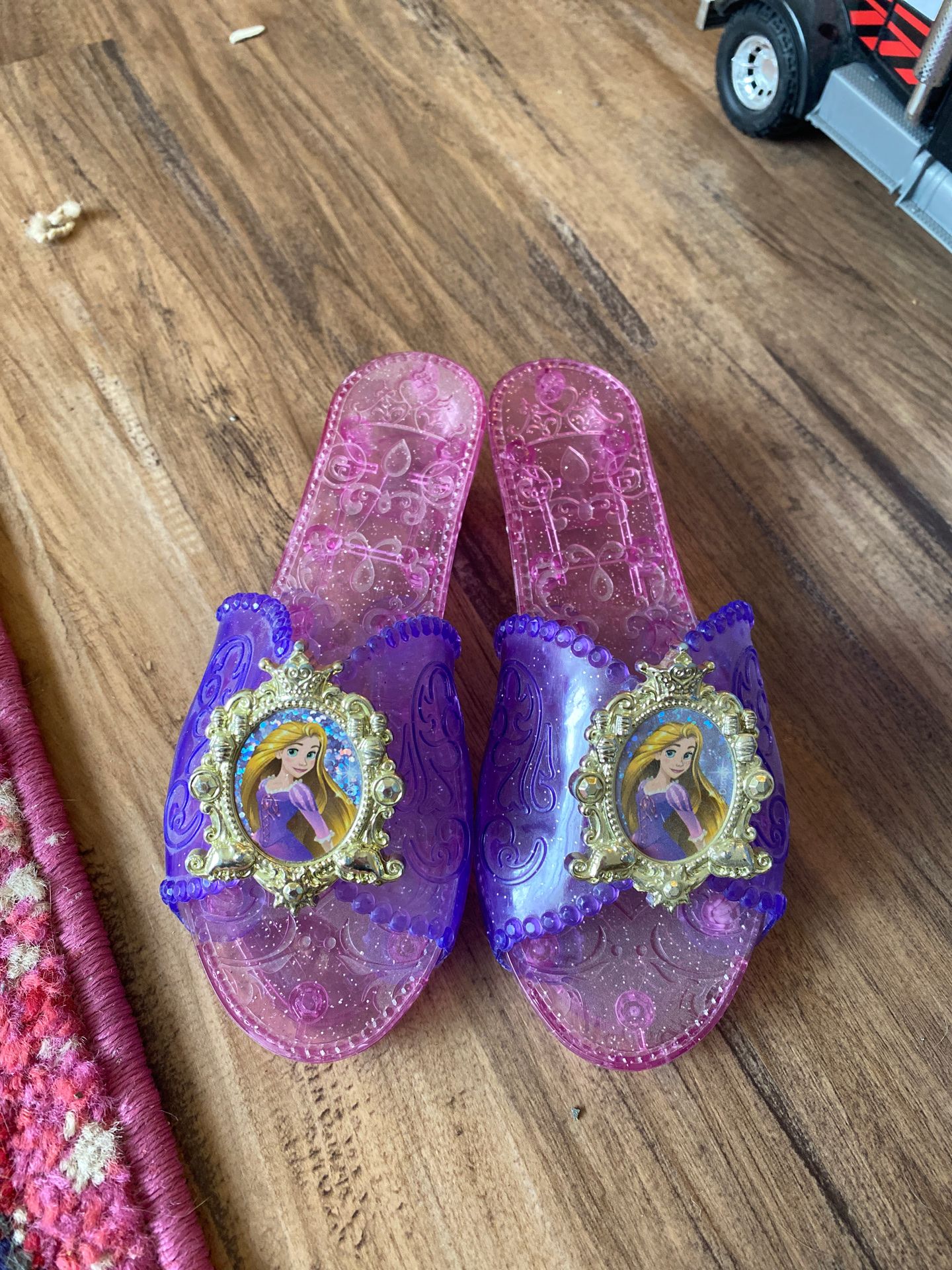 Girls Disney dress up shoes Rapunzel size 10