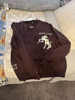 Wild Ride Brown Sweatshirt