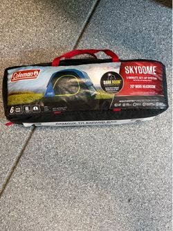 Coleman 6-Person Dark Room™ Skydome™ Camping Tent