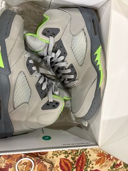 Jordan 5 retro green beans