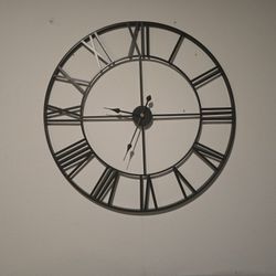 Metal Wall Clock