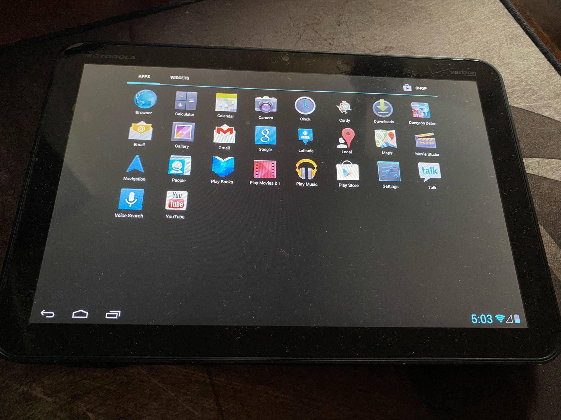 Motorola Xoom tablet