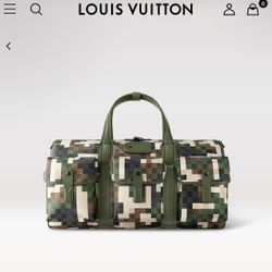 Louis Vuitton LV Camo Keepall 55 Brand New (w/ Receipts)