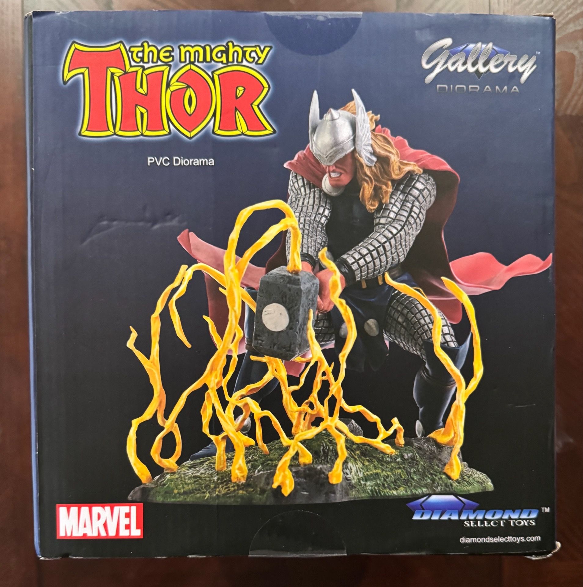 Diamond Select Marvel Gallery The Mighty Thor Diorama Statue 2022 9" PVC Figure