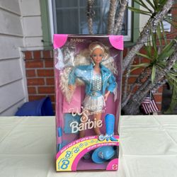 Western Stampin Barbie Doll 