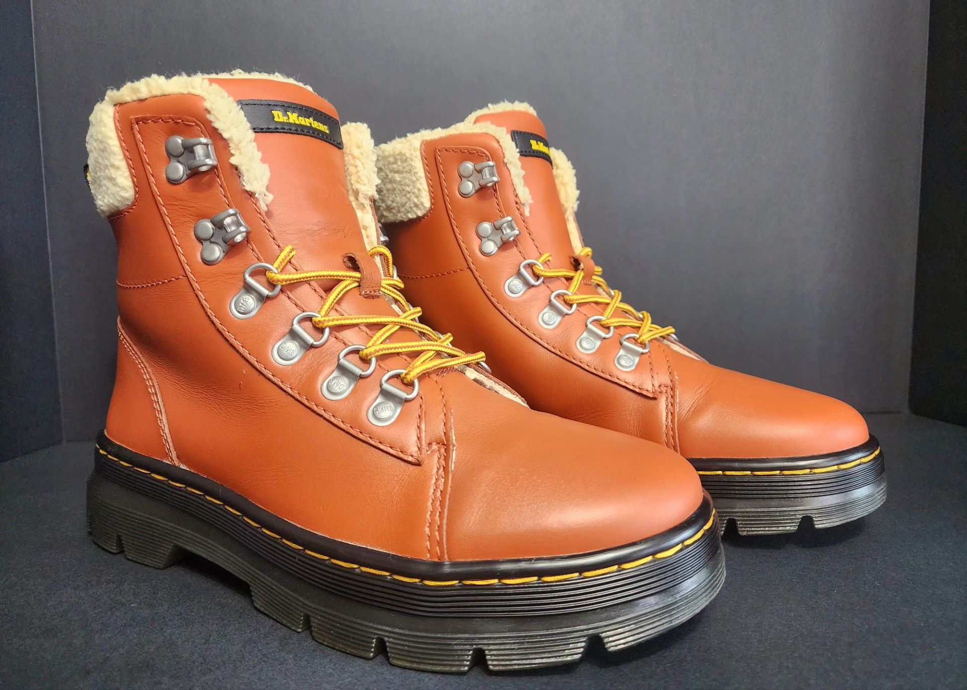 Dr. Martens Combs Women's Faux Fur-Lined Women's 8