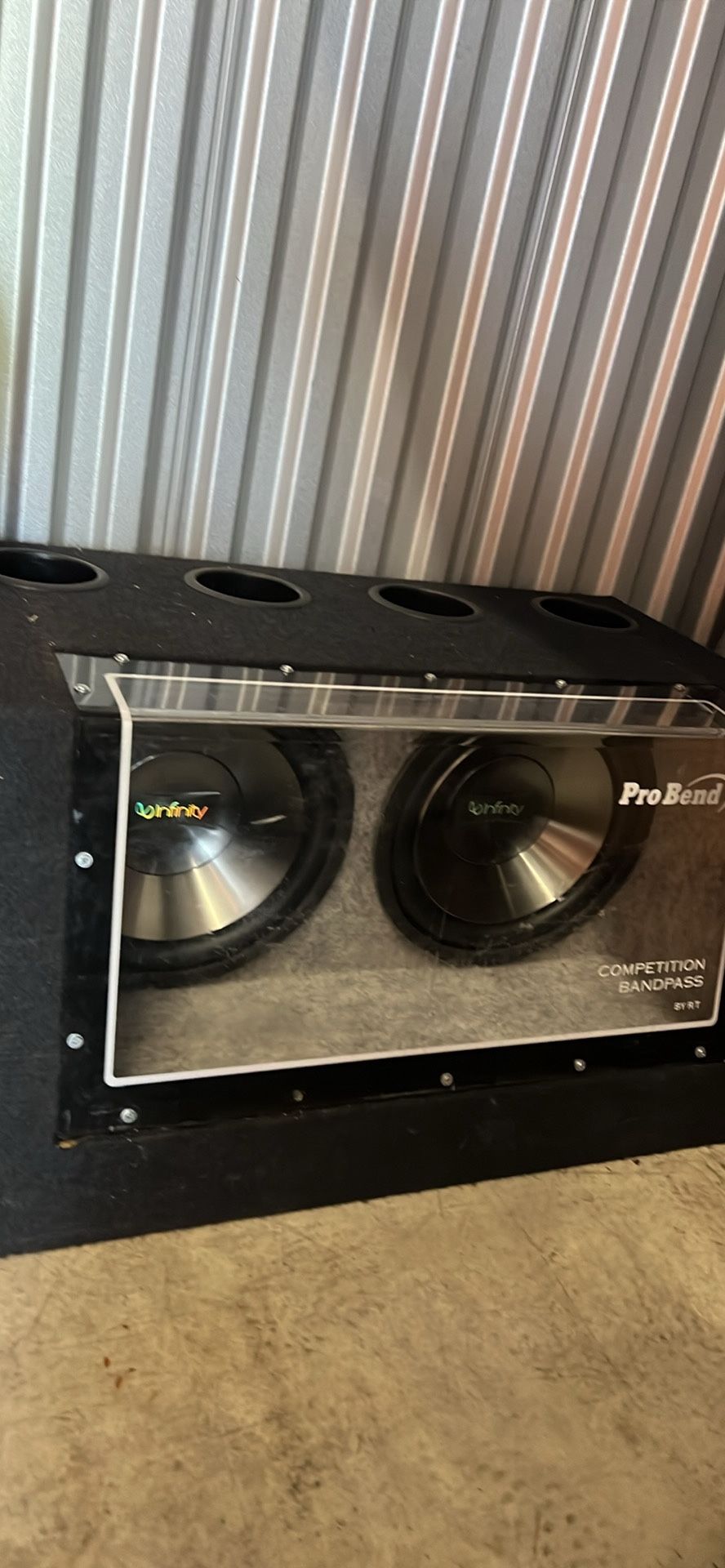 Pro Bend Infinity 12 Inch Subs