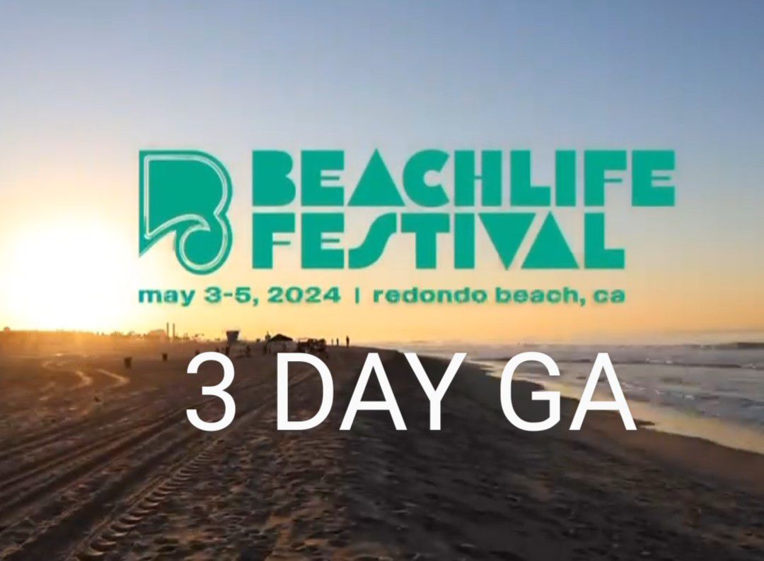BeachLife Festival 3 Day Wristbands