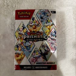 Factory sealed prismatic evolutions booster bundle