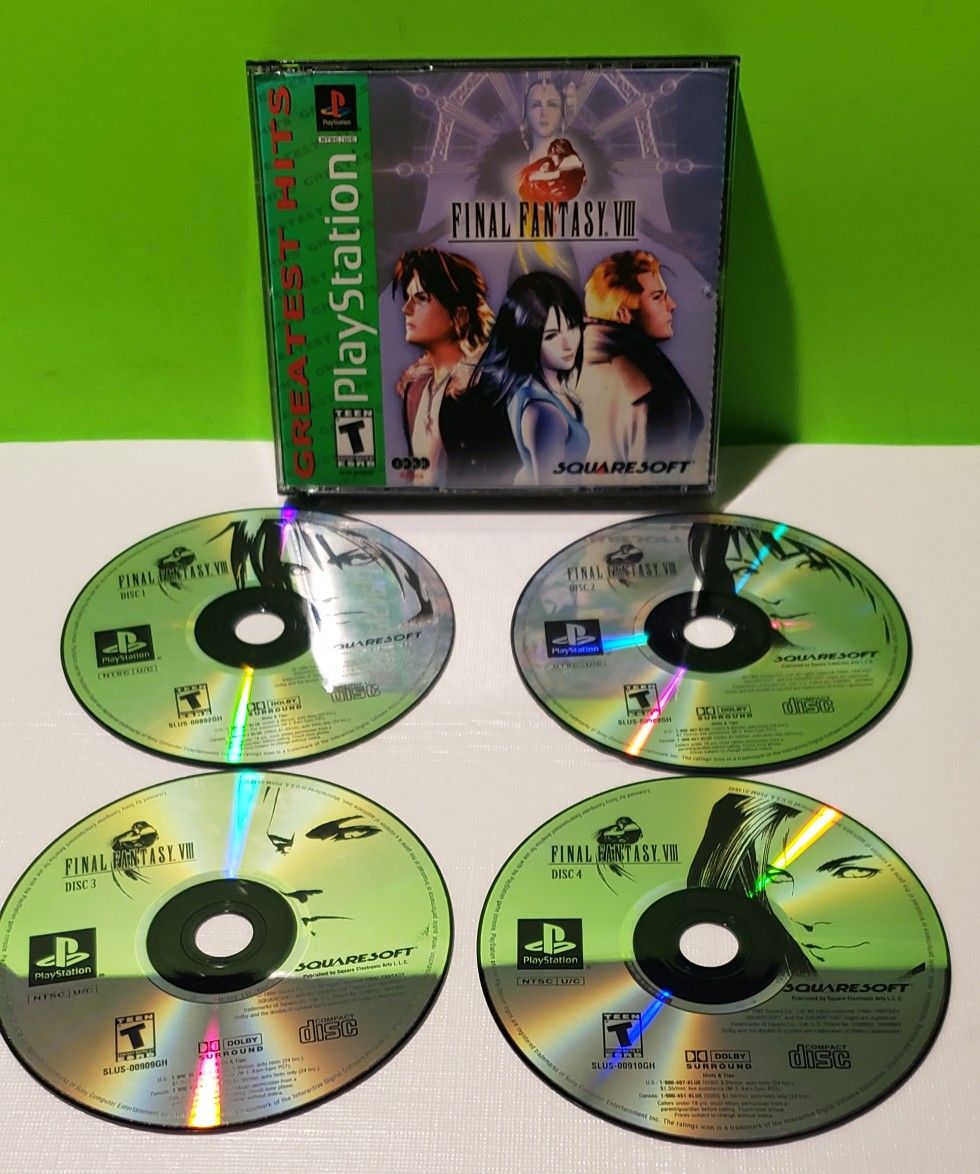 Playstation 1 PS1 PSX Final Fantasy VIII