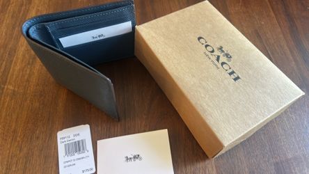 Coach Leather Bifold Wallet