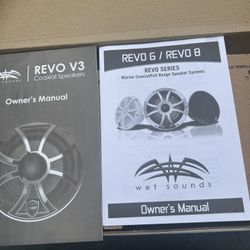 Revo.     Speakers.     