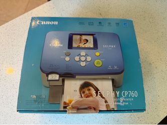 Canon Selphy Cp760 Compact Photo printer
