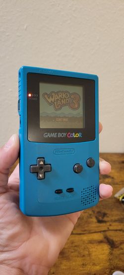 Gameboy Teal blue