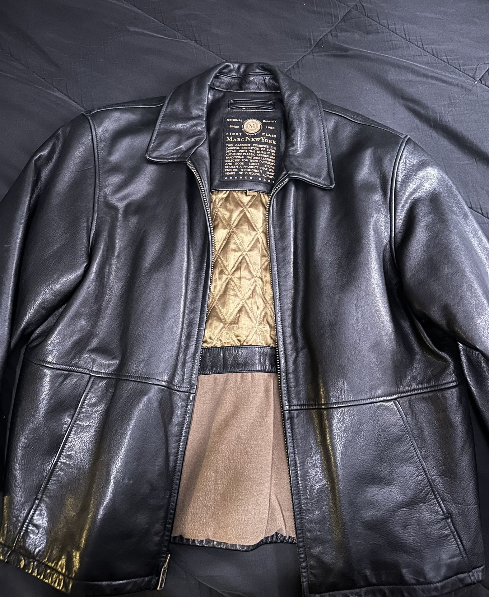 Marc New York Leather Jacket 