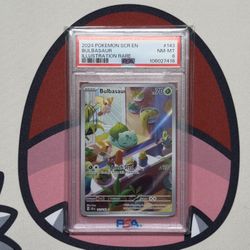 2024 POKEMON ILLUSTRATION RARE / BULBASAUR 143/142