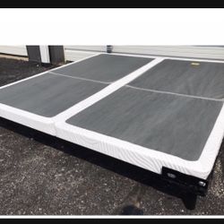 New King Size Split 4” Bifold Box Spring 