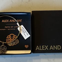 Alex and Ani “Path of Life” Charm Bangle - New with Tags in Original Box