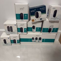 13 Arlo security camera system - brand new