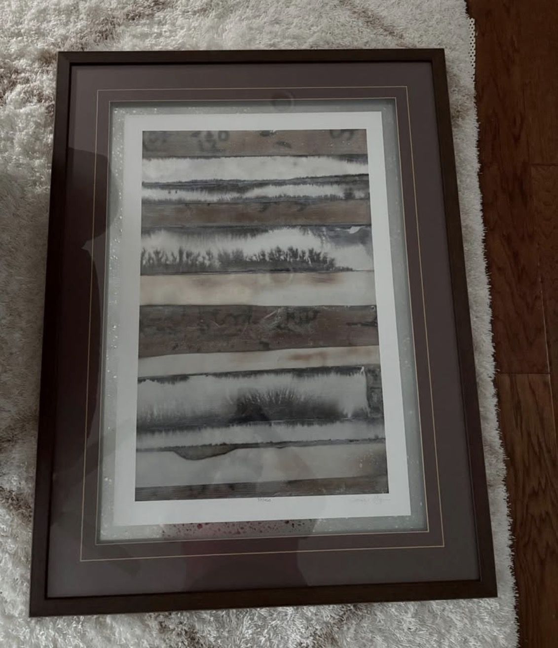 Model home framed art