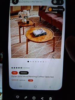 COFFEE TABLE SET