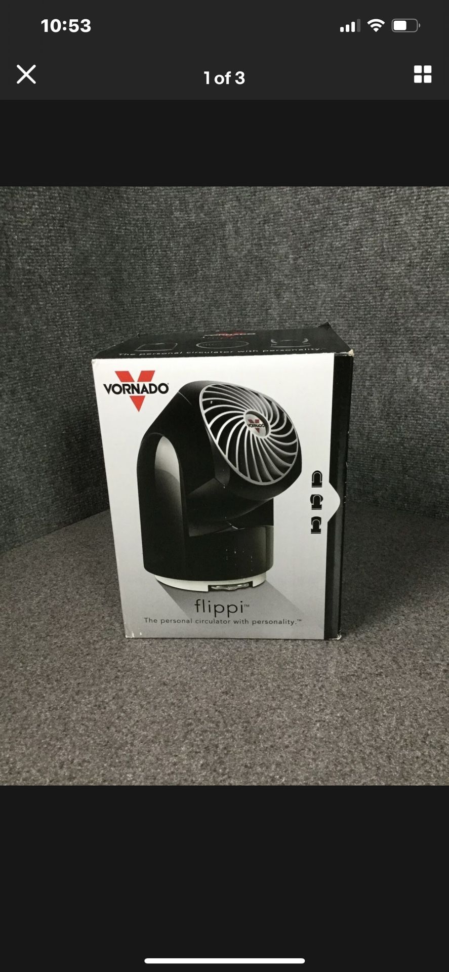 Vornado “Flippi” Oscillating Fan 