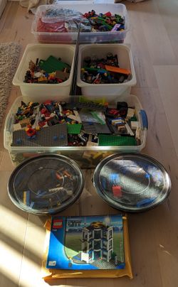 Legos Unsorted & Sets