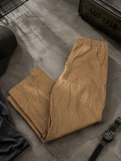 Jordan Nike Men's Woven Pants Size XXL Beige Tan NEW