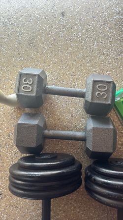 30 pound dumbbells