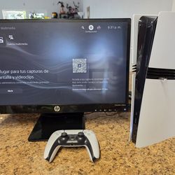 PLAYSTATION 5 PRO CON SU CONTROL Y SUS CABLES/ 2TB DE ALMACENAMIENTO ACEPTO CAMBIO MAS DINERO