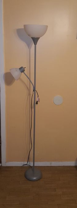 Floor lamp / metal & plastic