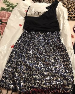 Sequence Party Dress 1 shoulder