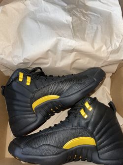 Jordan 12 Black Taxi Sz 8