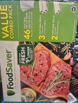 Food saver bags and rolls