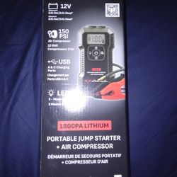 Schumacher Jump Starter And Compressor