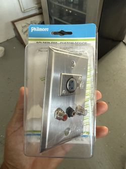 Brand New Philmore Audio Wall Plate