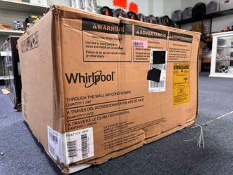 New Whirlpool WHAT101-1BW 10,000 BTU Through the Wall Air Conditioner, White.