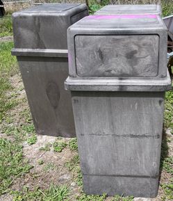 Commercial trash cans. $25 each