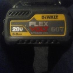 DeWalt Flex Volt 60v Battery