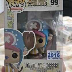 Tony Tony Chopper Flocked Funko Pop Funimation Exclusive