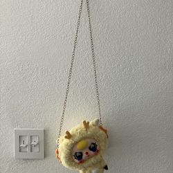 Baby Three Big Head Baby Zipper Bag Purse Plush Series Blind Box