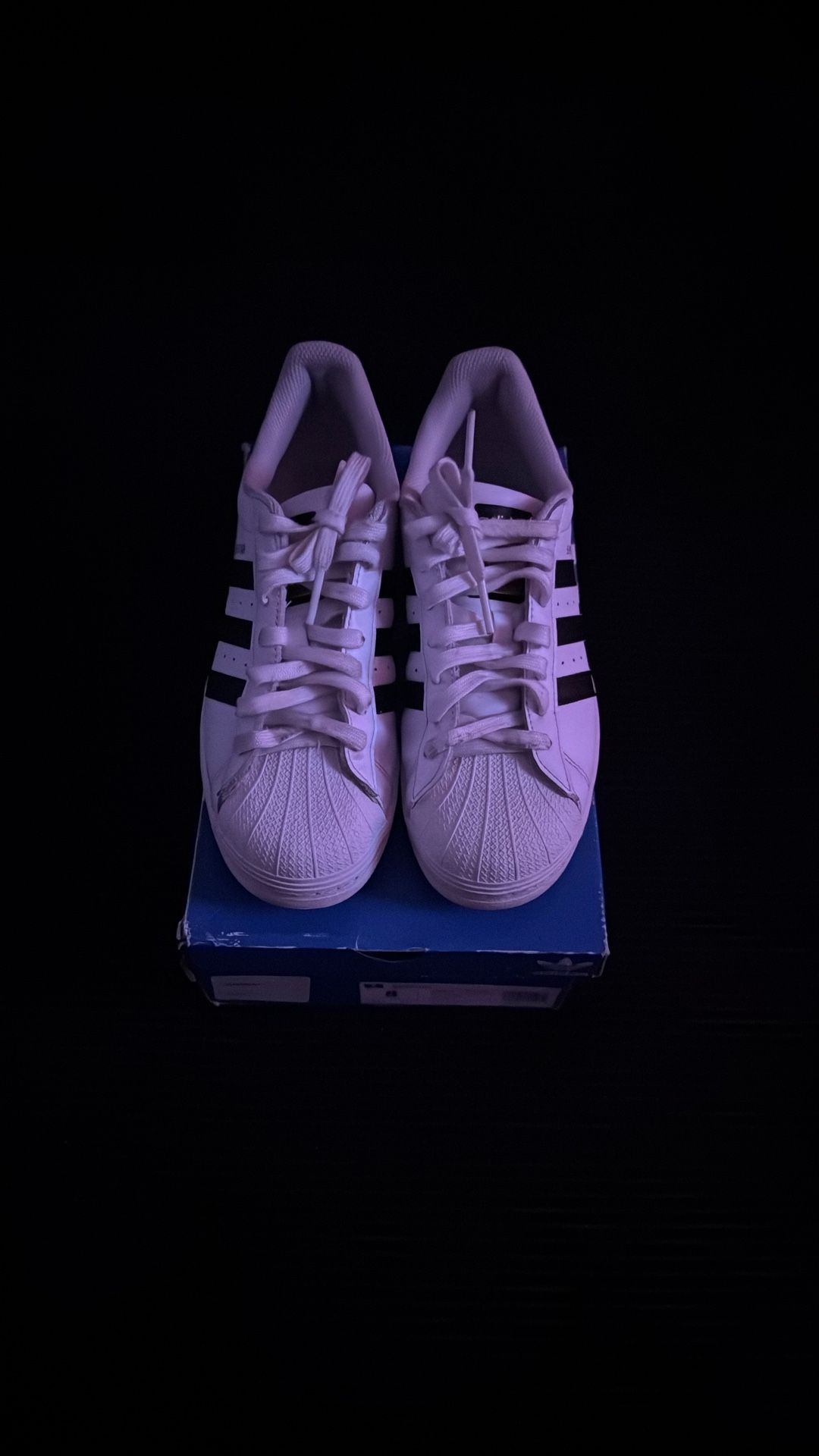 Adidas White/black Superstars 8 Men’s